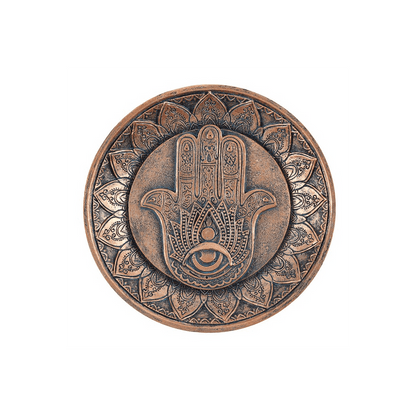 Hand of Hamsa Incense Holder Plate