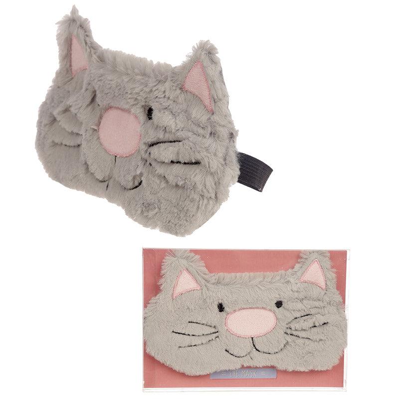 Handy Eye Mask - Cute Cat Design - DuvetDay.co.uk