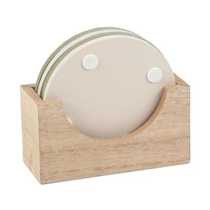 Happy Camper Coaster Set - DuvetDay.co.uk