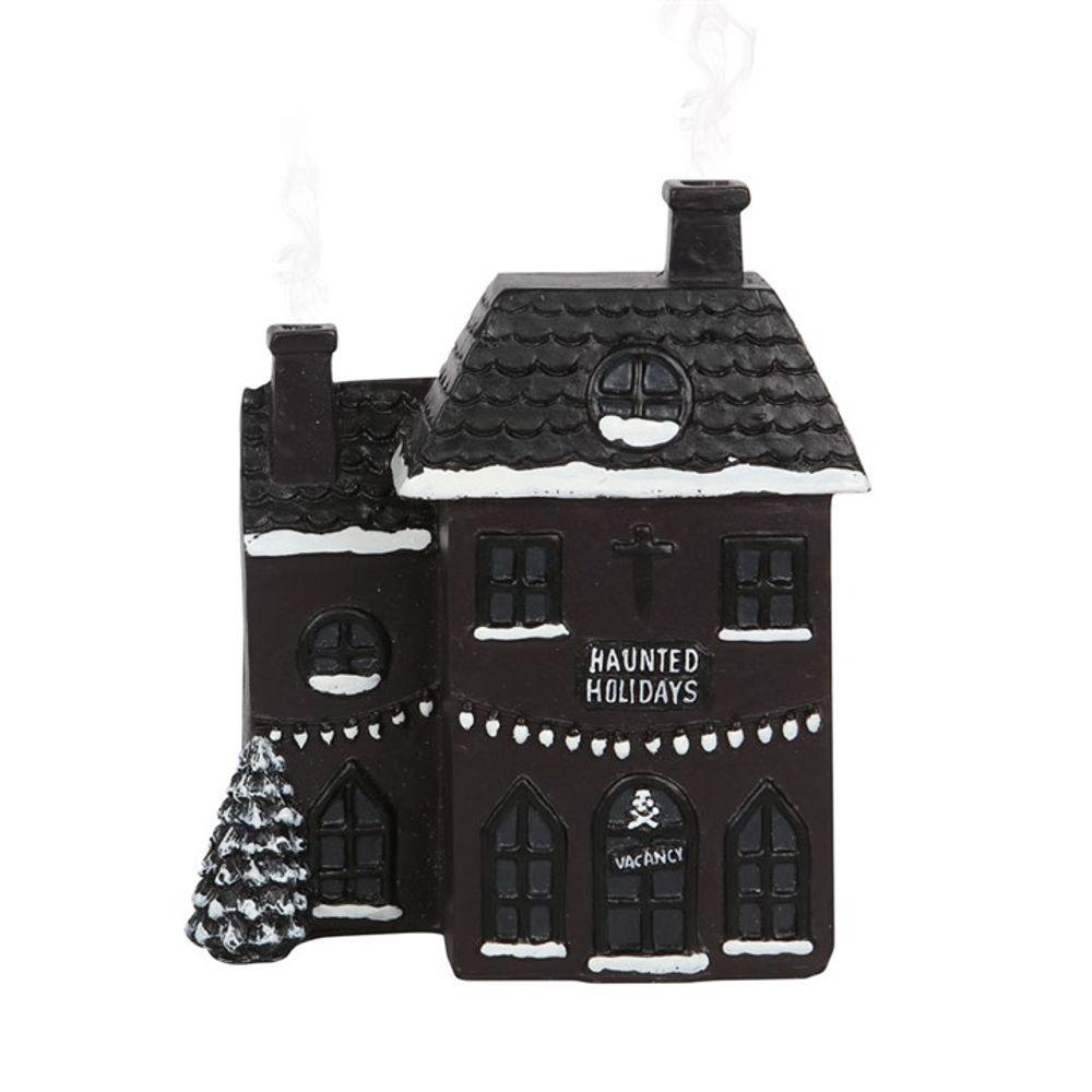 Haunted Holiday House Incense Cone Burner - DuvetDay.co.uk