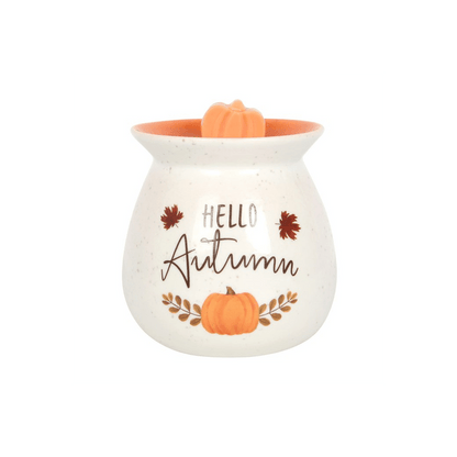 Hello Autumn Wax Melt Burner Gift Set