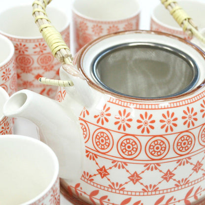 Herbal Teapot Set - Amber - DuvetDay.co.uk