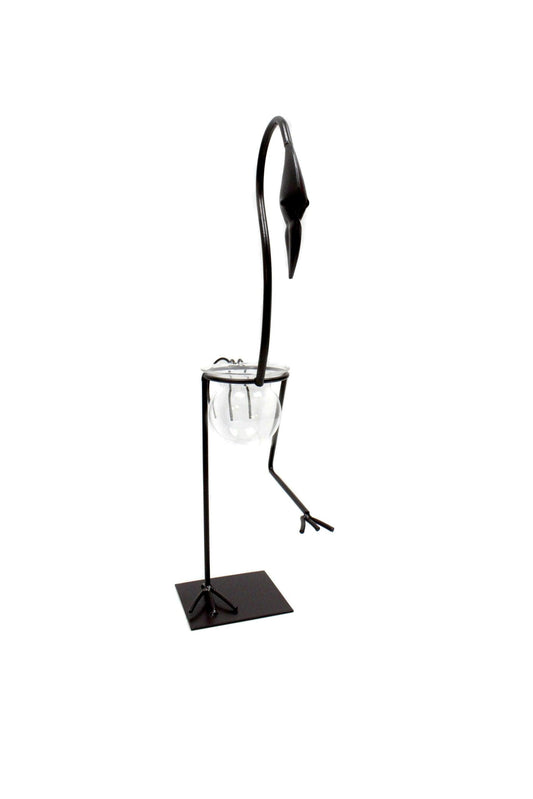 Hydroponic Home Decor - Tall Flamingo One Pot Stand - DuvetDay.co.uk