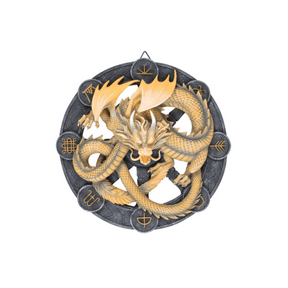Imbolc Dragon Resin Wall Plaque by Anne Stokes - DuvetDay.co.uk