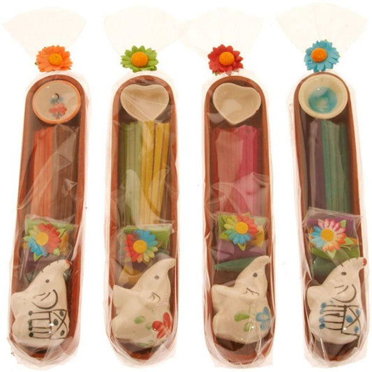 Incense Cone and Stick Gift Set - DuvetDay.co.uk