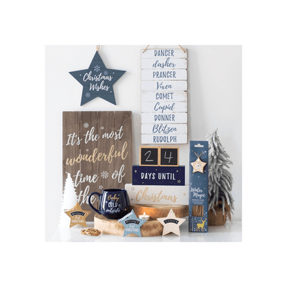It's the Most Wonderful Time of the Year Wooden Plaque - DuvetDay.co.uk