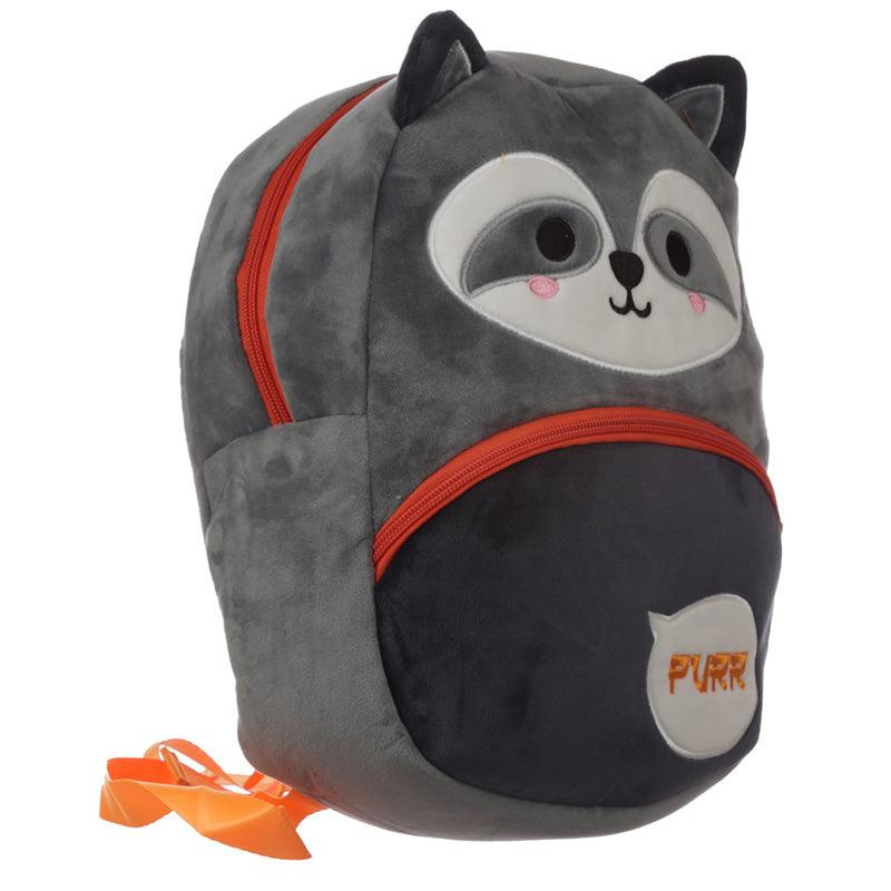 Kids School Rucksack/Backpack - Adoramals Raccoon