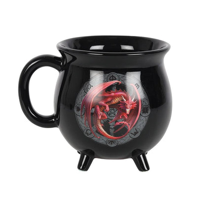 Lammas Colour Changing Cauldron Mug by Anne Stokes - DuvetDay.co.uk