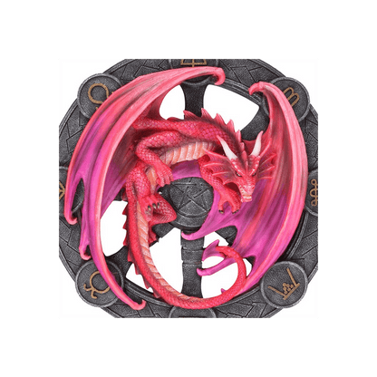 Lammas Dragon Resin Wall Plaque by Anne Stokes - DuvetDay.co.uk