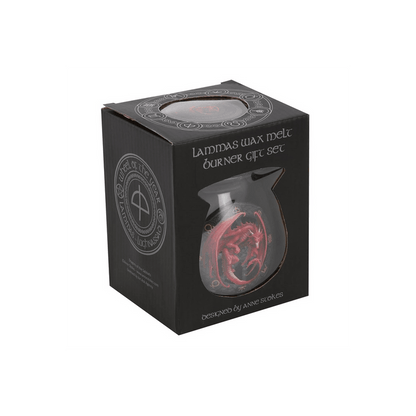 Lammas Wax Melt Burner Gift Set by Anne Stokes - DuvetDay.co.uk
