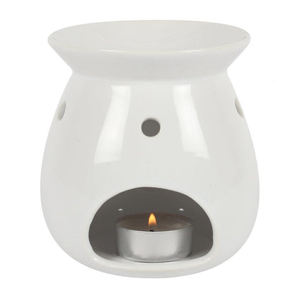 Large Blooming Lovely Wax Melt Burner Gift Set - DuvetDay.co.uk