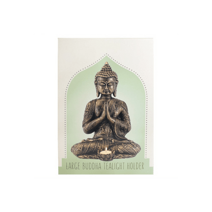 Large Buddha Tealight Holder - DuvetDay.co.uk