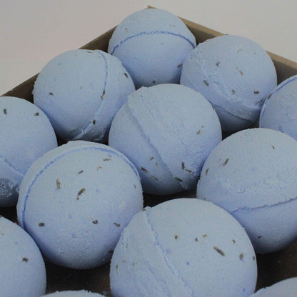 Lavender & Seeds Jumbo Bath Bomb - DuvetDay.co.uk