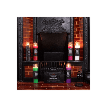 Lavender 'Prosperity' Spell Tube Candle - DuvetDay.co.uk