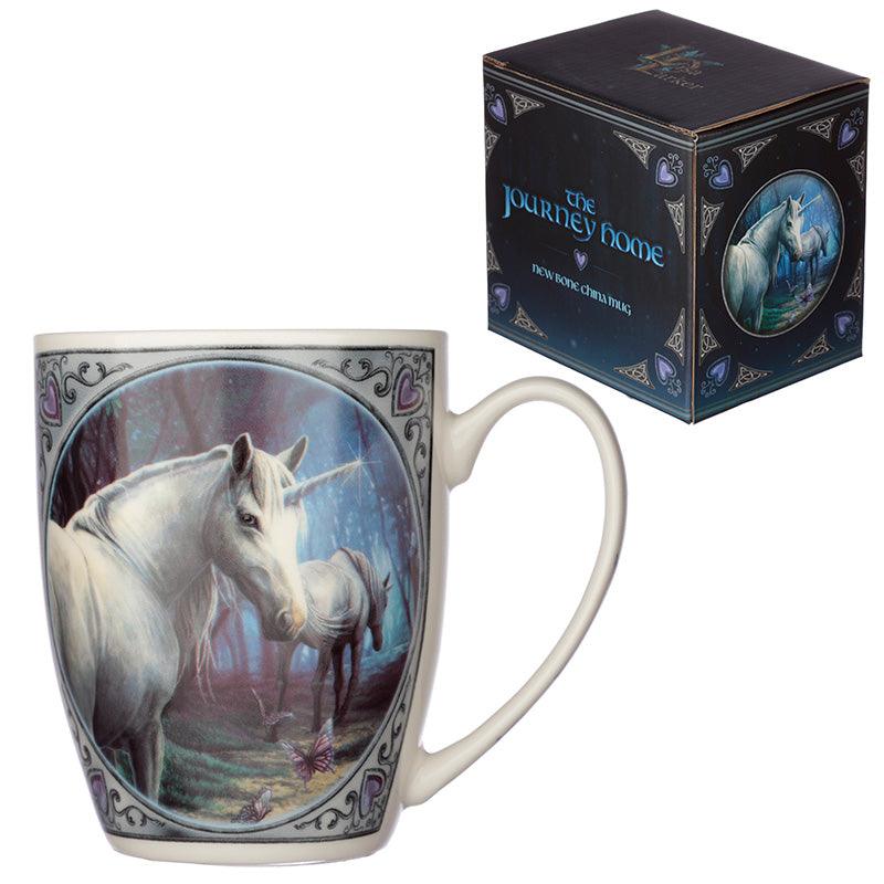 Lisa Parker Porcelain Mug - Journey Home Unicorn Design