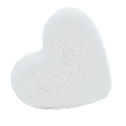 Love Heart Bath Bomb 70g - Coconut - 5 Pack - DuvetDay.co.uk