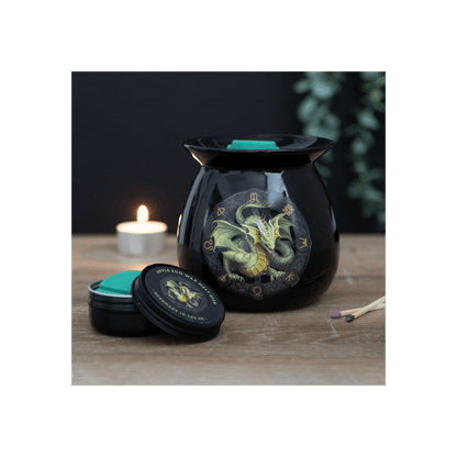 Mabon Wax Melt Burner Gift Set by Anne Stokes - DuvetDay.co.uk
