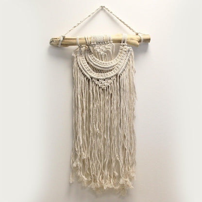 Macrame Wall Hanging - Two Waves - DuvetDay.co.uk