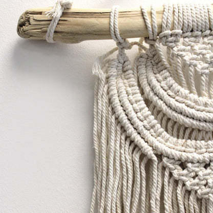 Macrame Wall Hanging - Two Waves - DuvetDay.co.uk