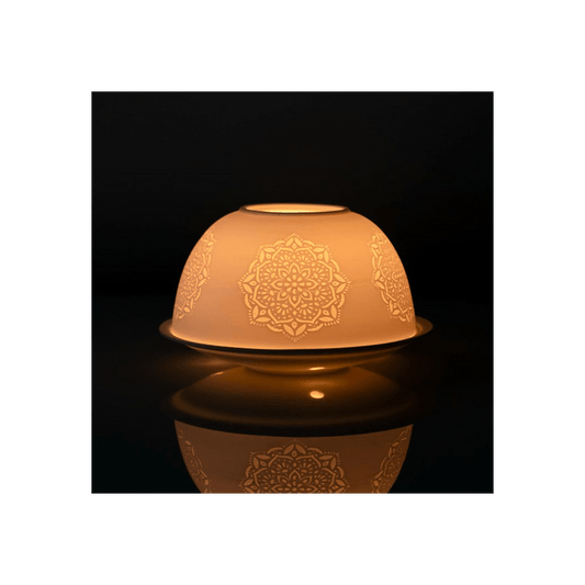Mandala Dome Tealight Holder - DuvetDay.co.uk