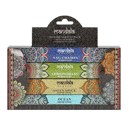 Mandala Incense Stick Gift Set - DuvetDay.co.uk