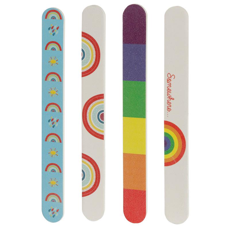 Matchbook Nail File - Somewhere Rainbow - DuvetDay.co.uk