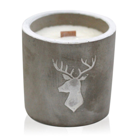 Med Pot - Stag Head - Whiskey & Woodsmoke - DuvetDay.co.uk