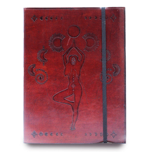 Medium Notebook with strap - Cosmic Goddess - DuvetDay.co.uk