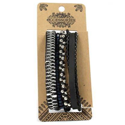 Mens Bracelet Sets - Moody & Blue (asst) - DuvetDay.co.uk