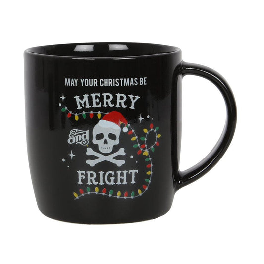 Merry and Fright Ceramic Mug - DuvetDay.co.uk