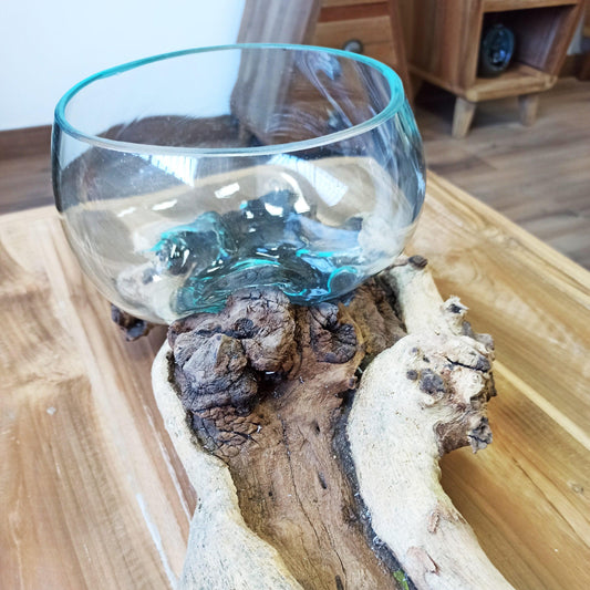 Molton Glass on XLarge Double Stand - 70cm - DuvetDay.co.uk