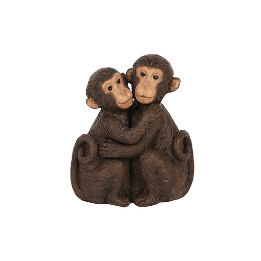 Monkey Couple Ornament - DuvetDay.co.uk