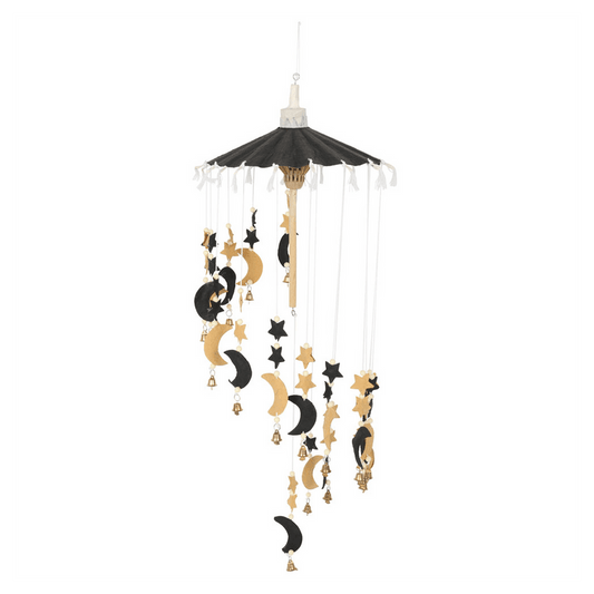 Moon & Star SAA Mobile with Bells - DuvetDay.co.uk