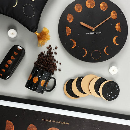 Moon Phases Print in Frame - DuvetDay.co.uk