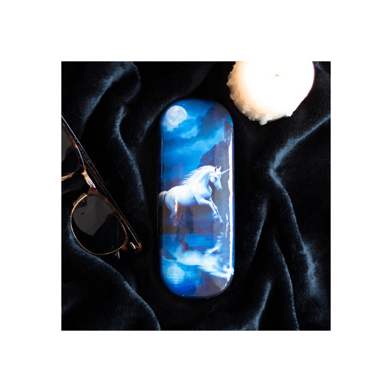 Moonlight Unicorn Glasses Case by Anne Stokes - DuvetDay.co.uk