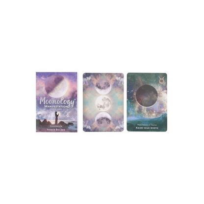 Moonology Manifestation Oracle Cards - DuvetDay.co.uk