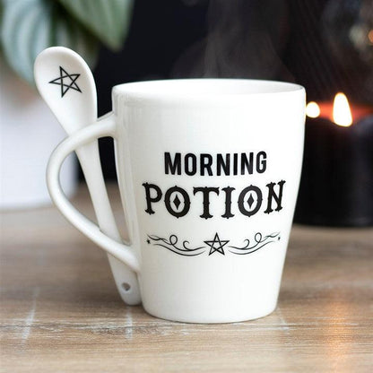 Morning Potion Mug and Spoon Set - DuvetDay.co.uk