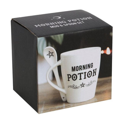Morning Potion Mug and Spoon Set - DuvetDay.co.uk