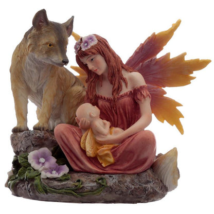 Mother of Autumn Spirit of the Forest Fairy Figurine - DuvetDay.co.uk