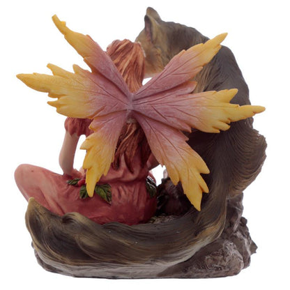 Mother of Autumn Spirit of the Forest Fairy Figurine - DuvetDay.co.uk