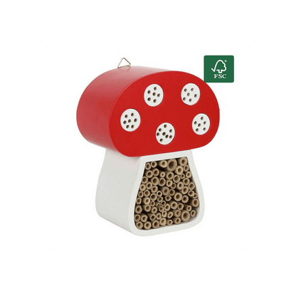 Mushroom Shaped Insect House - DuvetDay.co.uk