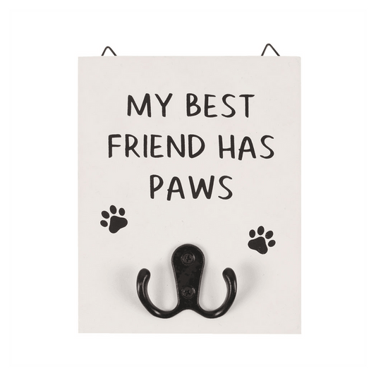 My Best Friend Has Paws Wall Hook - DuvetDay.co.uk