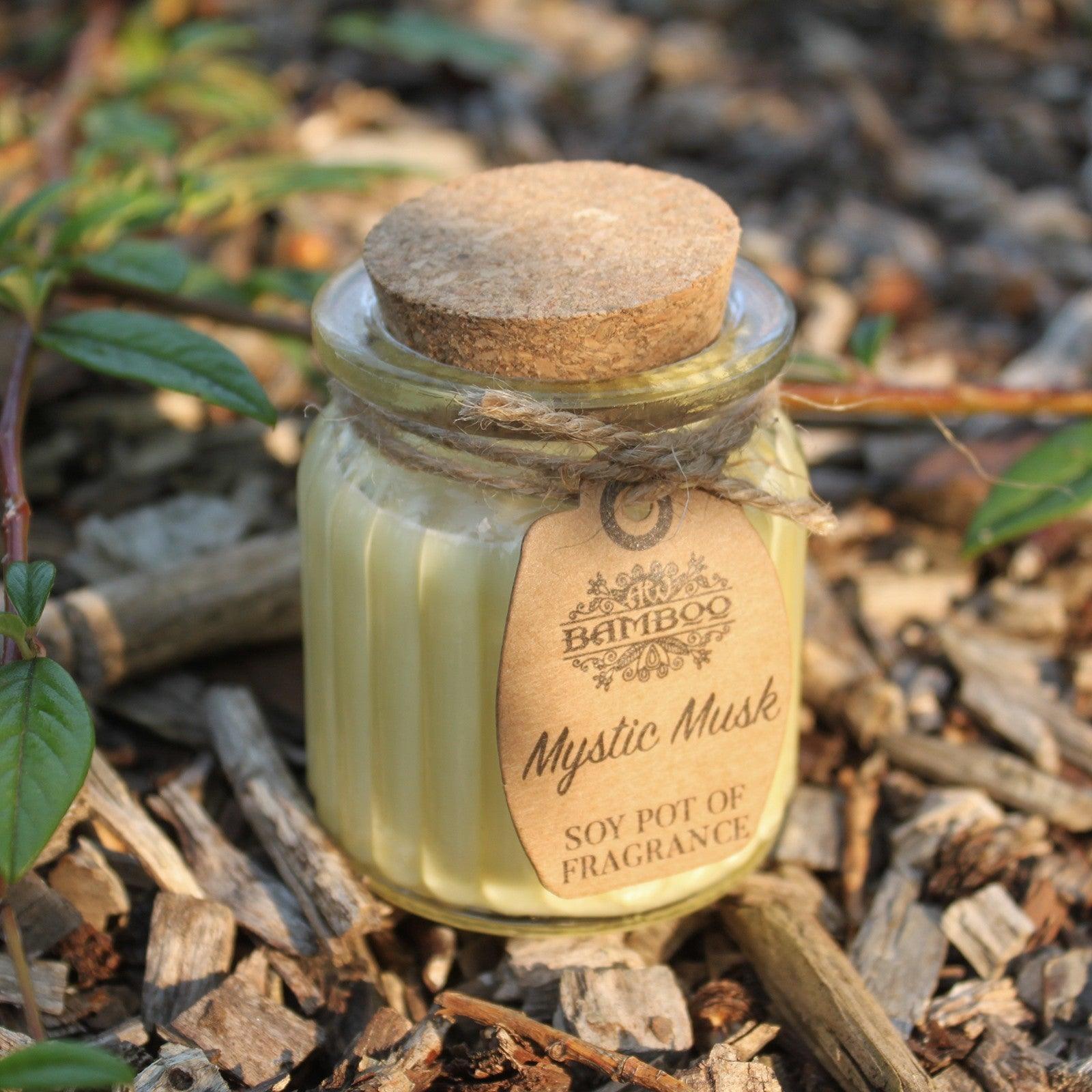Mystic Musk Soy Pot of Fragrance Candles - DuvetDay.co.uk