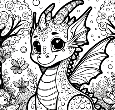 Mythical Creatures Bundle - Free Printable Colouring Pages Digital Download - DuvetDay.co.uk