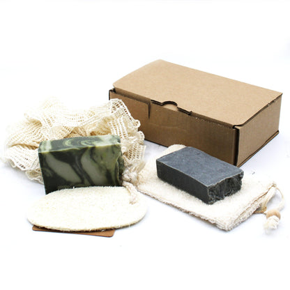 Natural Cleansing Shower Gift Set - DuvetDay.co.uk