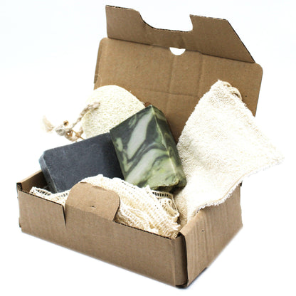 Natural Cleansing Shower Gift Set - DuvetDay.co.uk