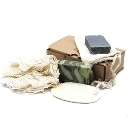 Natural Cleansing Shower Gift Set - DuvetDay.co.uk