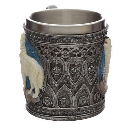 Night of the Wolf Protector of the North Wolf Decorative Tankard - DuvetDay.co.uk