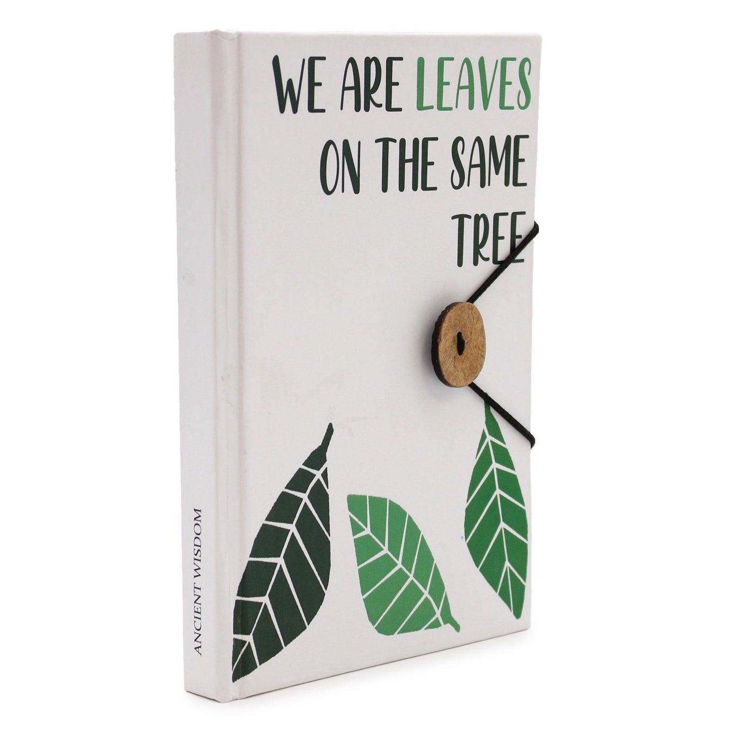 Notebook with strap - Leaves on the same tree - DuvetDay.co.uk