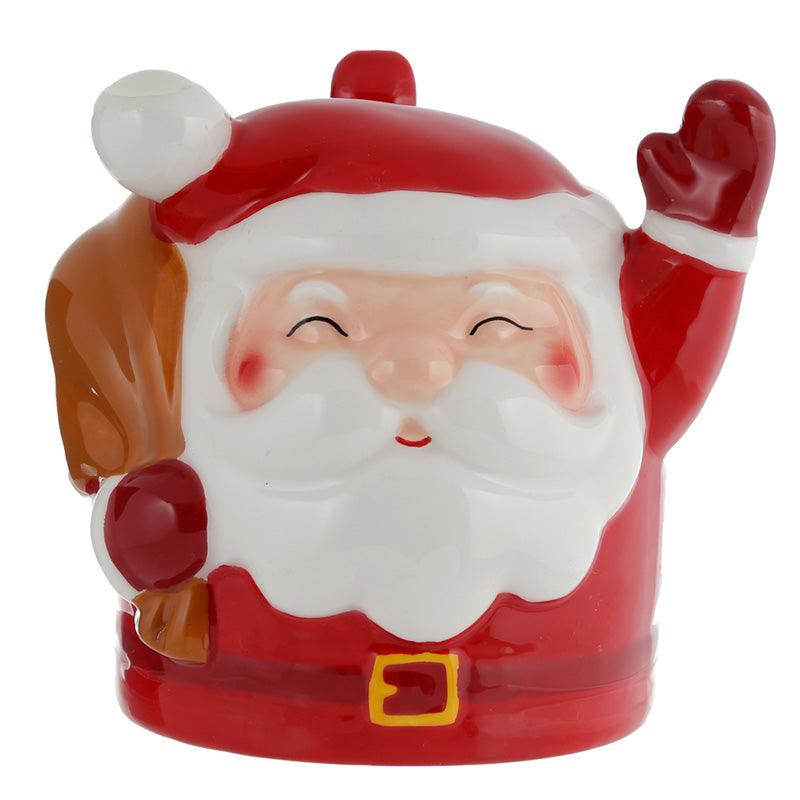 Novelty Upside Down Ceramic Mug - Christmas Santa